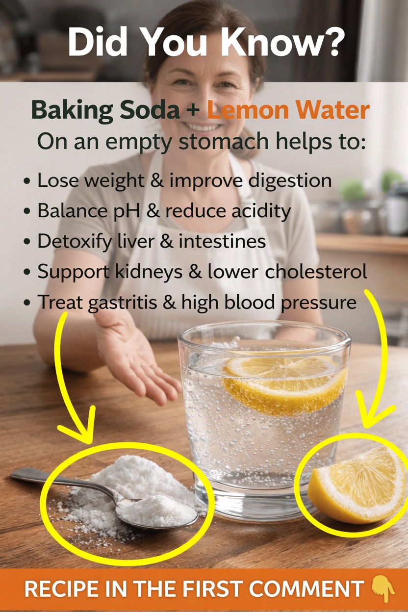 Discover What Really Happens When You Mix Baking Soda and Lemon Water on an Empty Stomach Every Morning