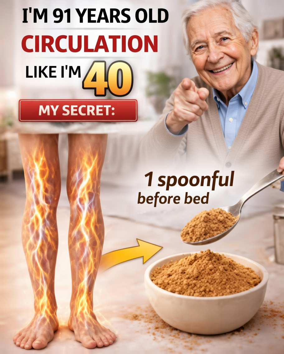 Why Many Older Adults Are Adding a Spoonful of Cayenne Pepper Before Bed to Support Leg Circulation
