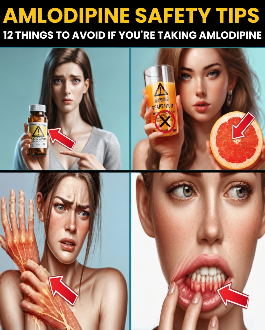 8 Habits You Should Stop This Year If You Are Taking Amlodipine – And Why