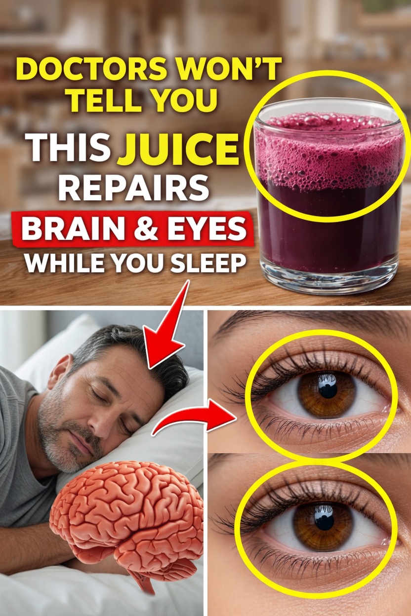 Discover 4 Natural Juices Seniors Can Enjoy to Support Vision and Memory Health Overnight