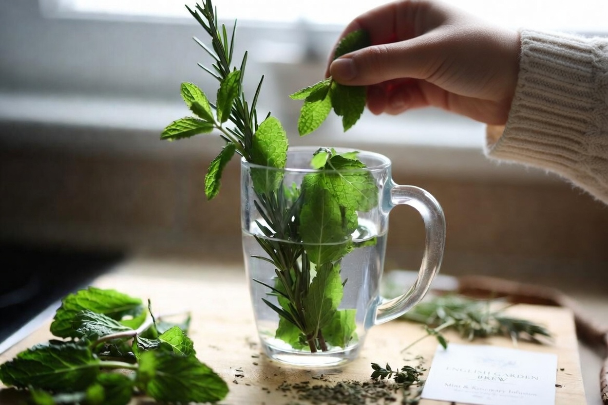 How to Enjoy a Refreshing Mint and Rosemary Herbal Tea as Part of Your Daily Joint Comfort Routine