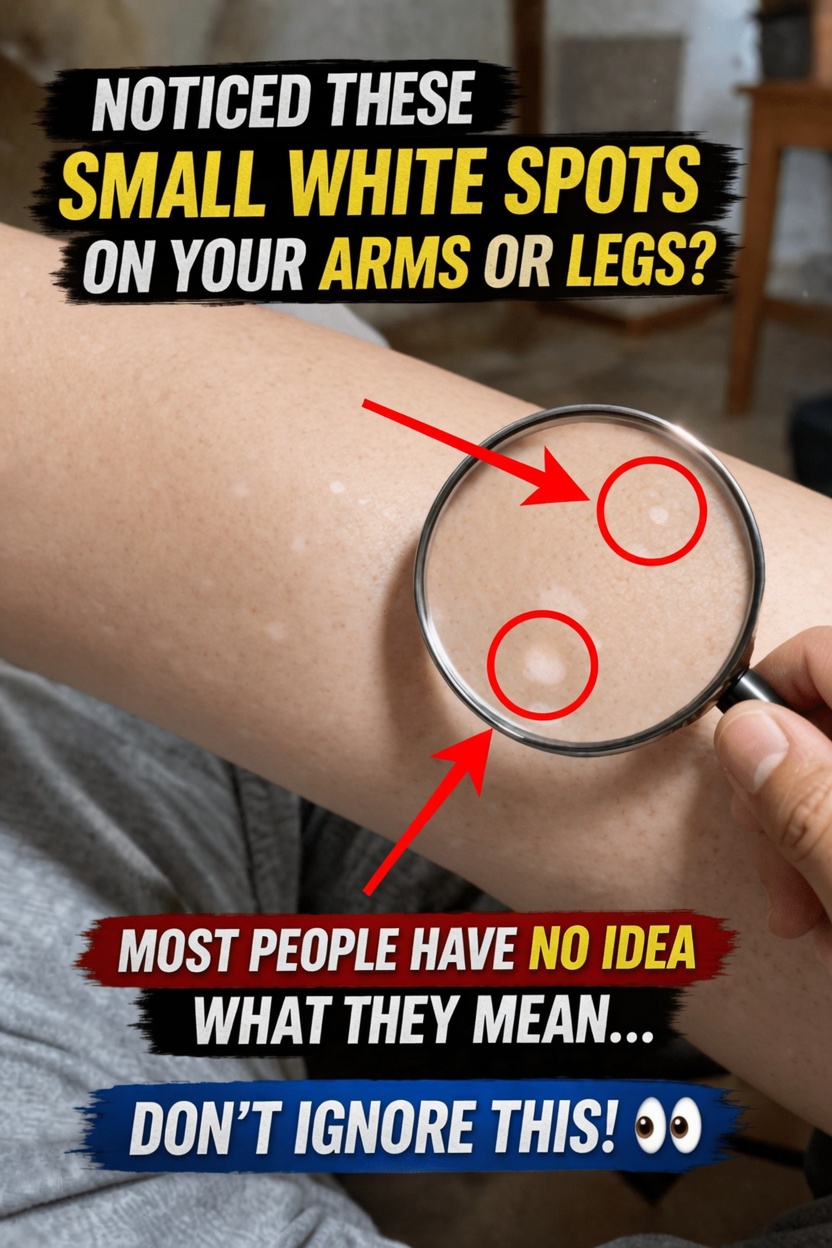 What Are These Small White Spots on Arms and Legs?