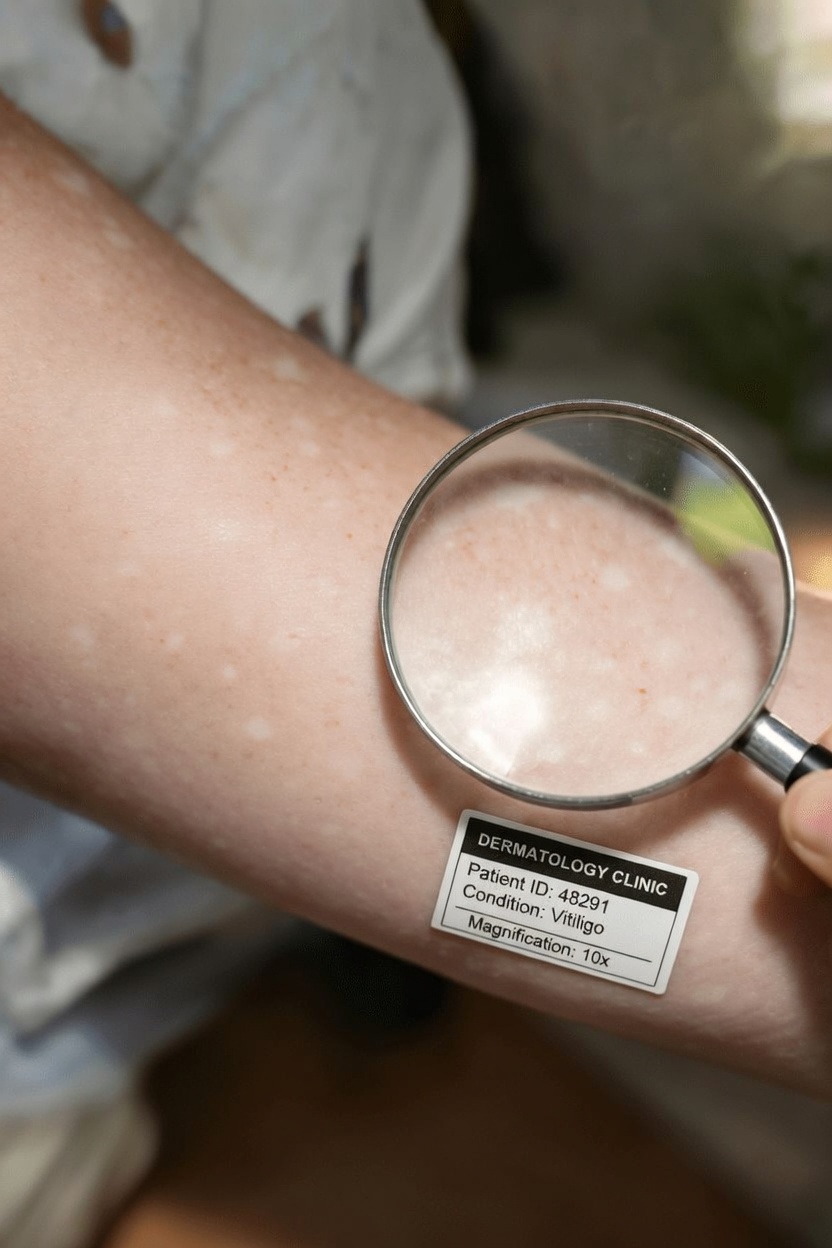 What Are These Small White Spots on Arms and Legs?