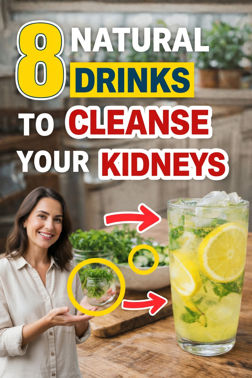 Discover 8 Refreshing Natural Drinks That Can Help Support Your Kidney Health Every Single Day