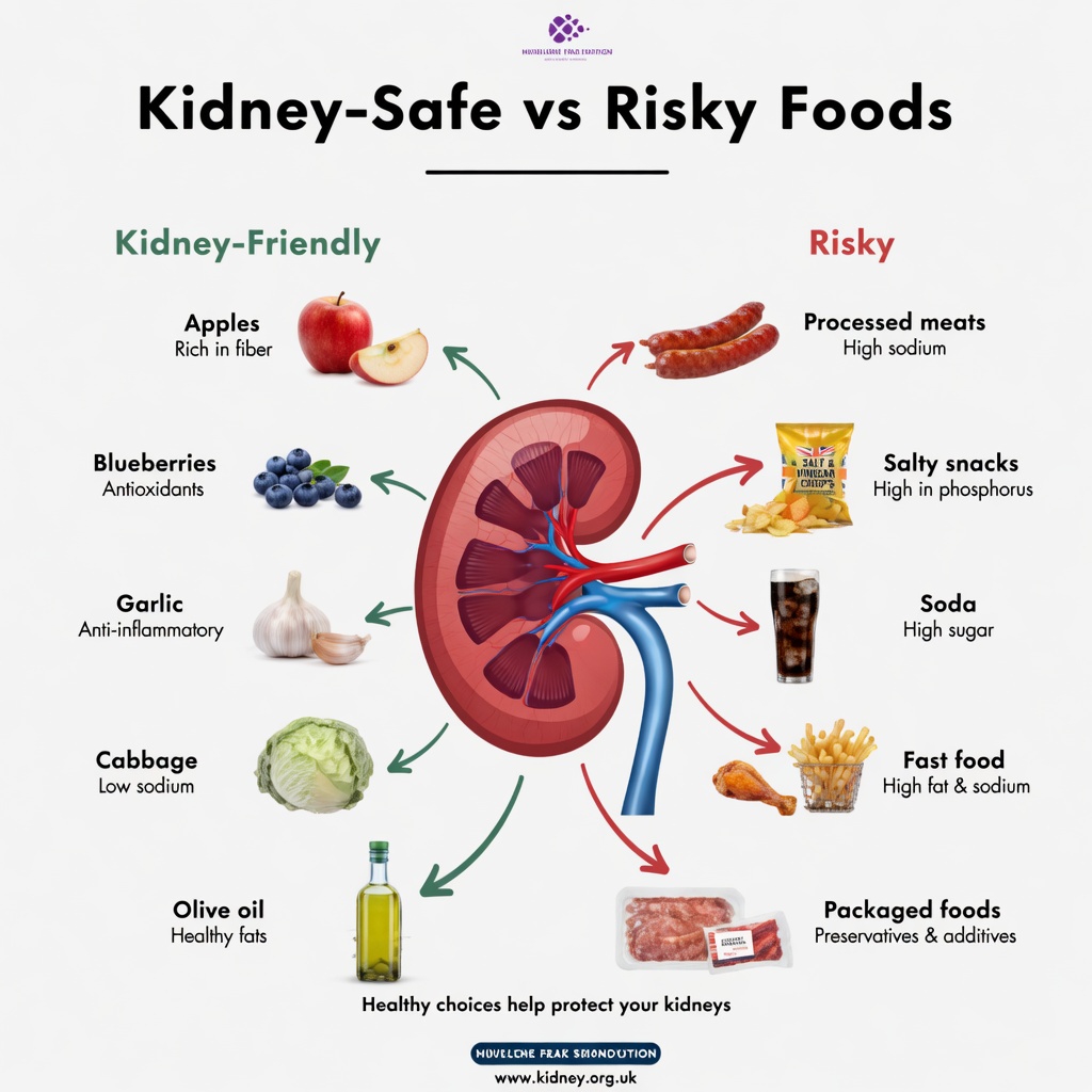 4 Safe Fats to Support Kidney Health and 4 Risky Fats to Watch Carefully in Your Diet