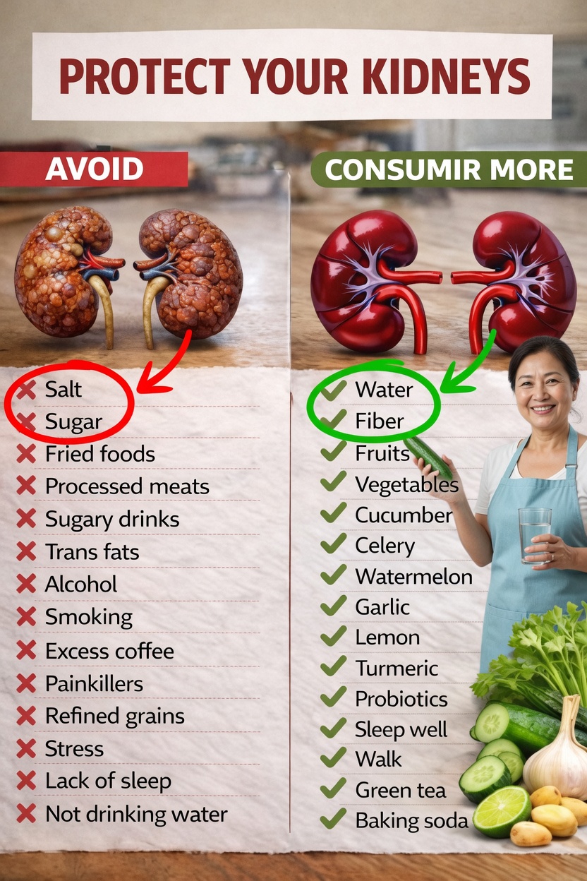 Discover How to Protect Your Kidneys Naturally with These Essential Daily Habits and Smart Food Choices
