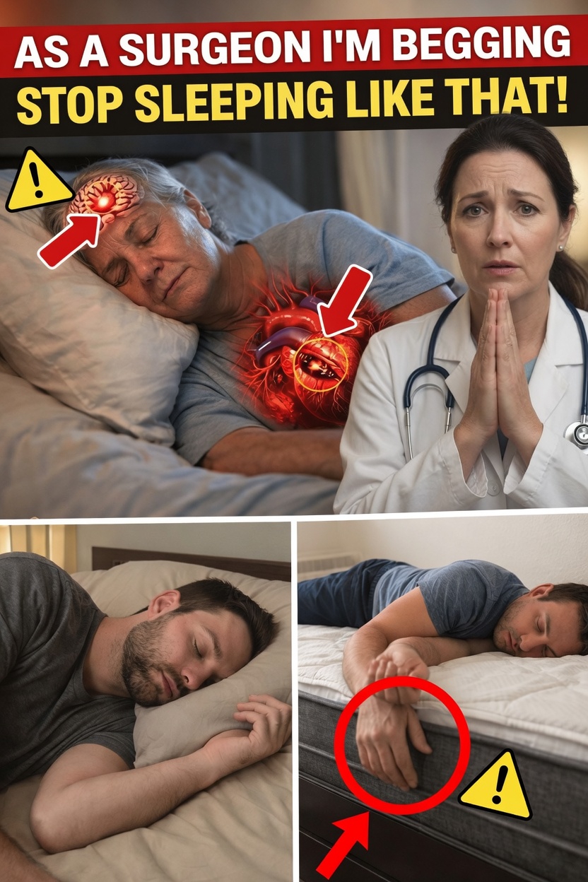 Cardiac Surgeon Reveals This Common Sleeping Position May Affect Your Stroke Risk Overnight Senior Health Tips