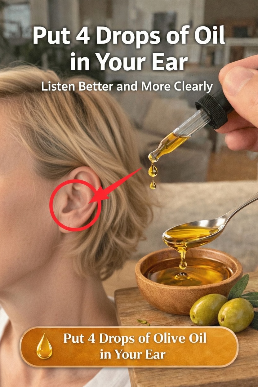 Have You Ever Tried Putting a Few Drops of Olive Oil in Your Ear?