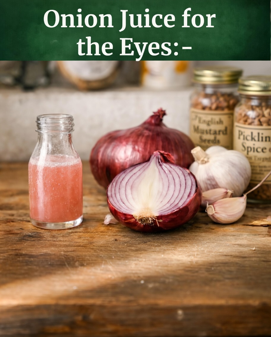 Onion Juice for the Eyes: Can This Kitchen Staple Support Your Vision Health?