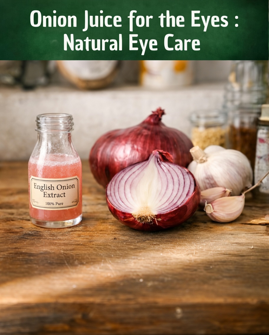 Onion Juice for the Eyes: Can This Kitchen Staple Support Your Vision Health?