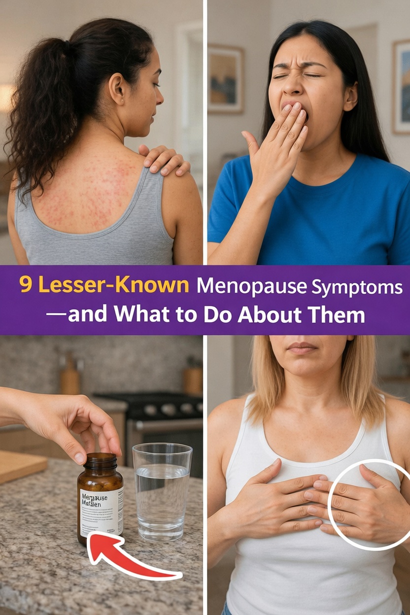 9 Lesser-Known Menopause Symptoms Many Women Overlook and Simple Daily Habits That May Help