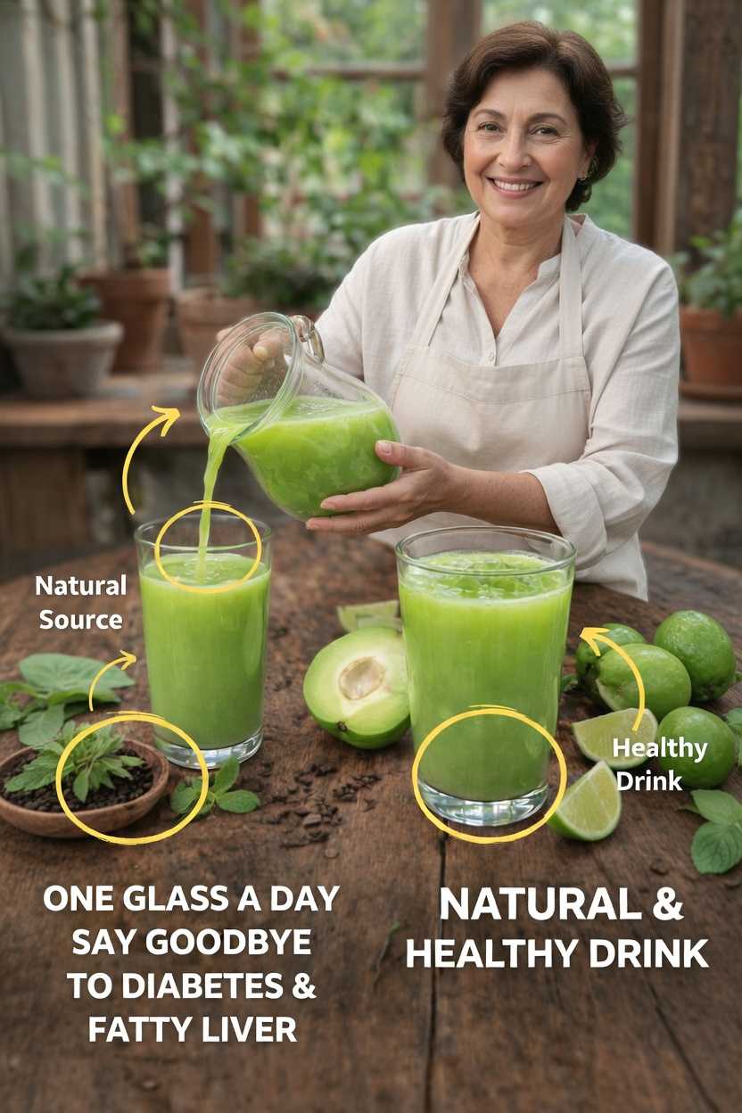 Can a Simple Daily Green Drink Really Support Better Circulation, Blood Sugar Balance, and Liver Health?