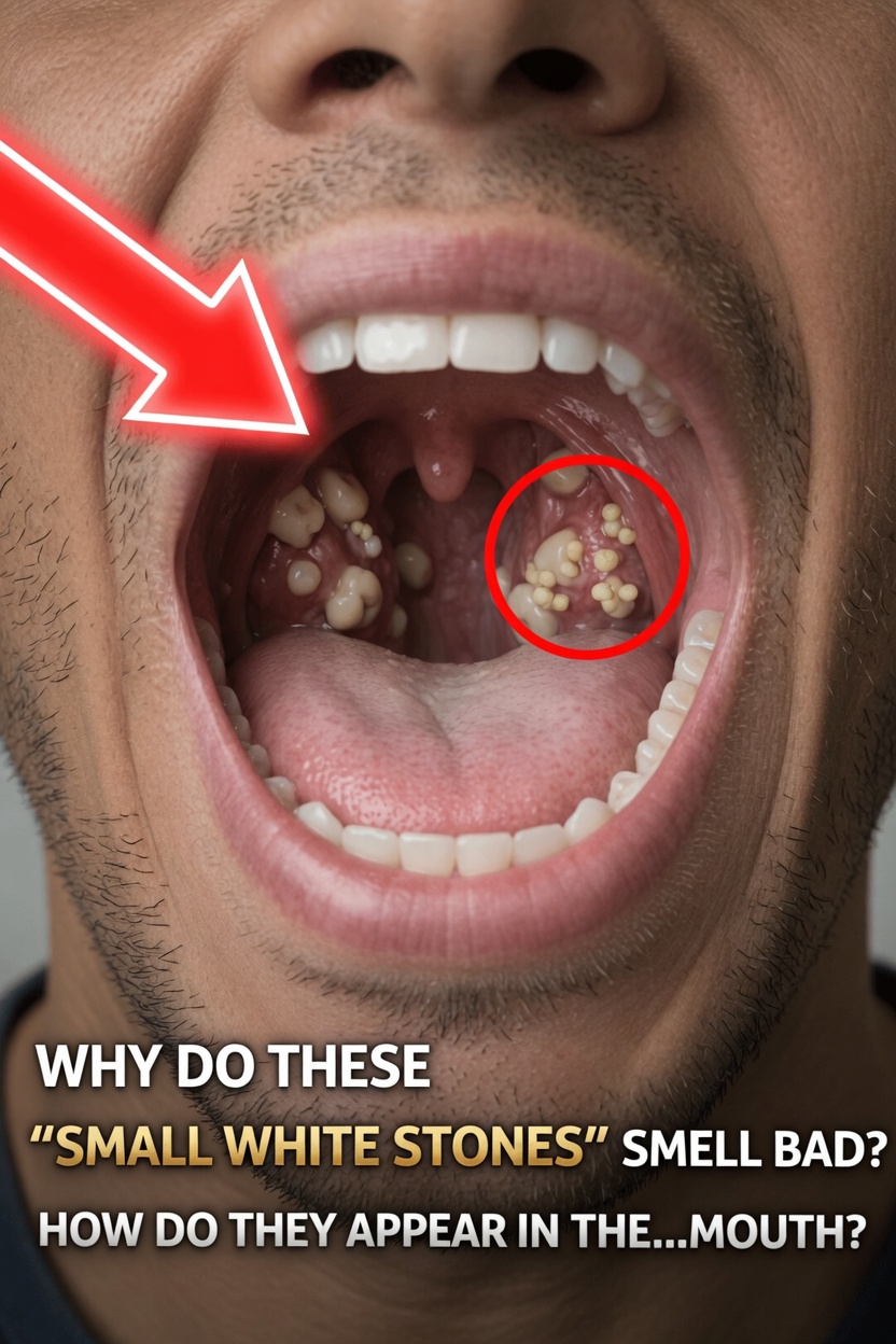 Why Do Small White Stones in Your Mouth Smell So Bad and How Do They Form?