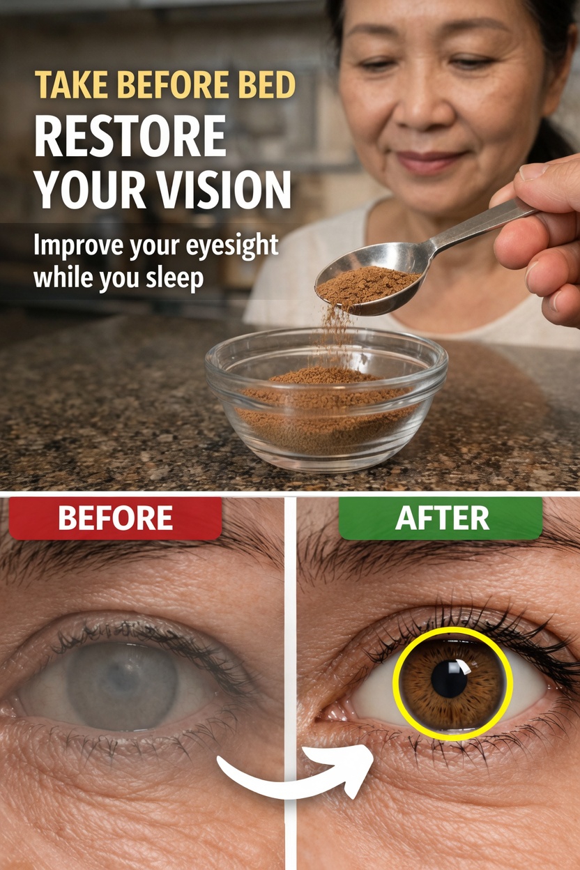 Discover the Bedtime Spoonful Habit That Adults Over 60 Are Exploring to Support Their Vision Naturally