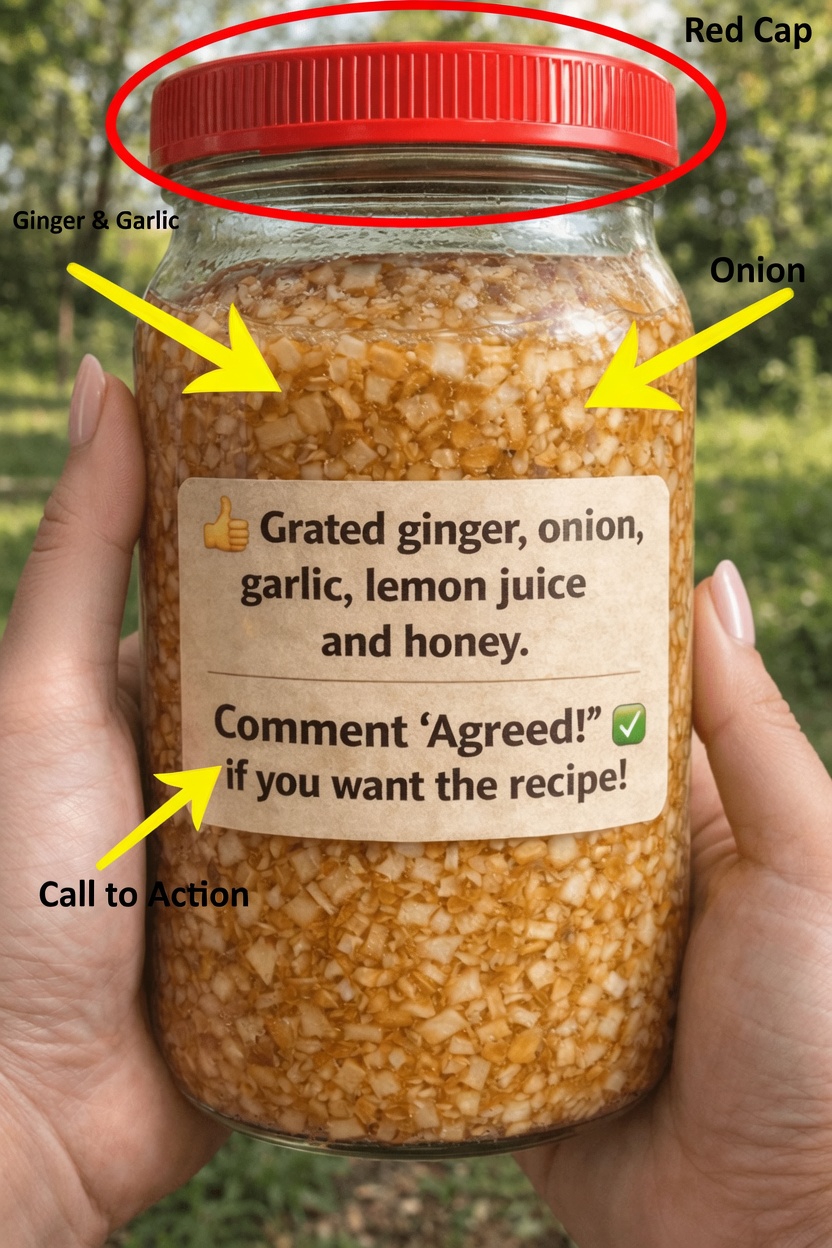Have You Tried This Simple Ginger, Onion, Garlic, Lemon, and Honey Mix?