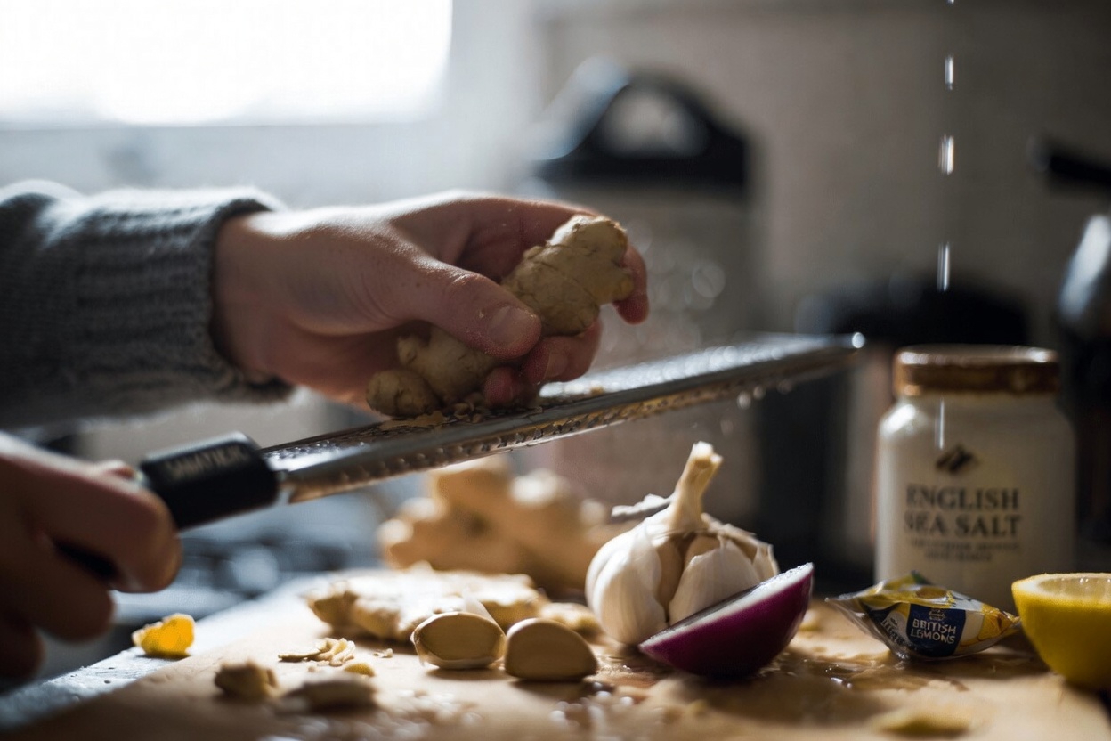 Have You Tried This Simple Ginger, Onion, Garlic, Lemon, and Honey Mix for Daily Wellness?