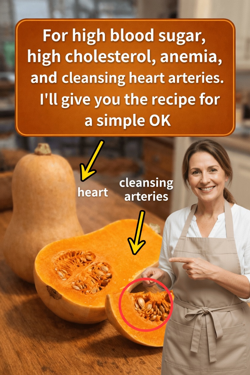 Butternut Squash: A Traditional Natural Food for Supporting Healthy Blood Sugar Levels, Cholesterol Balance, Anemia, and Heart Health