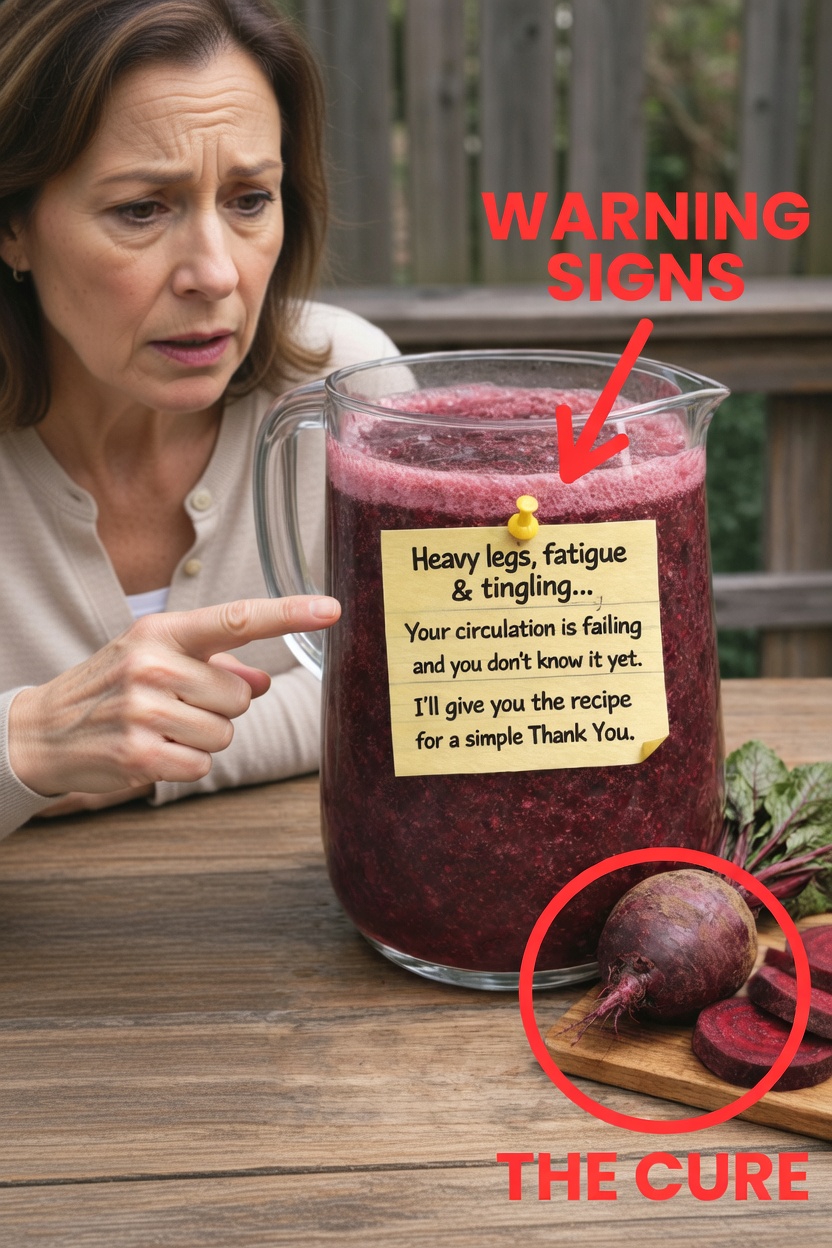 Experiencing Heavy Legs, Fatigue, and Tingling? Discover Practical Tips and a Natural Recipe to Support Your Circulation