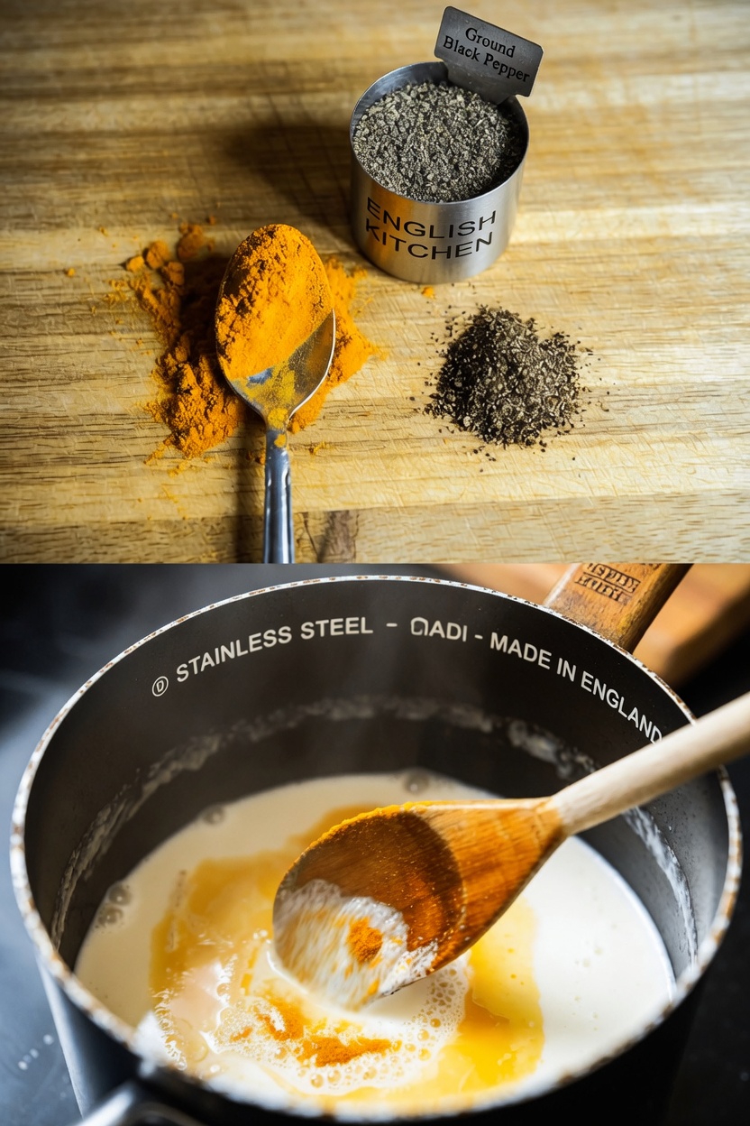 How a Simple Bedtime Habit of Turmeric in Warm Milk Could Support Your Eye Wellness Naturally