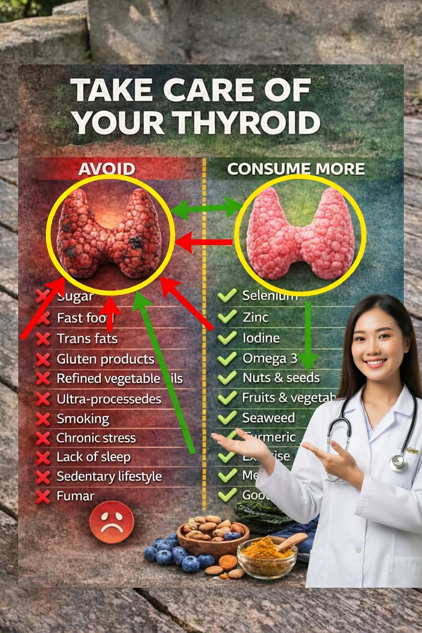 Simple Ways to Support Your Thyroid Health Through Everyday Habits and Food Choices
