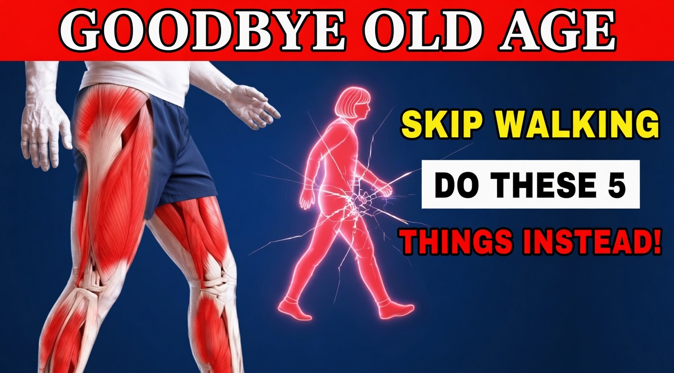 Why Walking Alone May Not Be Enough After 60 – And 5 Simple Movements to Add for Better Strength and Balance