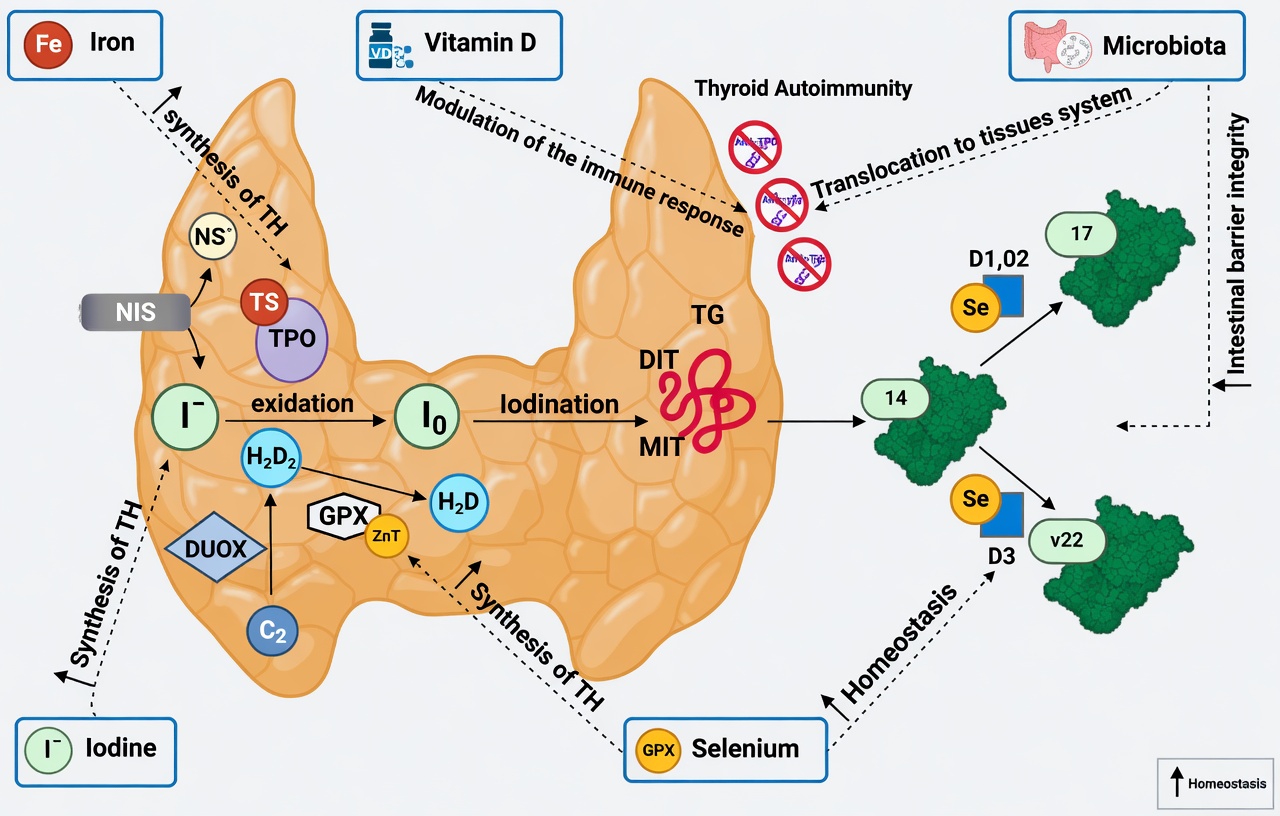 Exploring the Role of Two Key Minerals in Supporting Thyroid Health