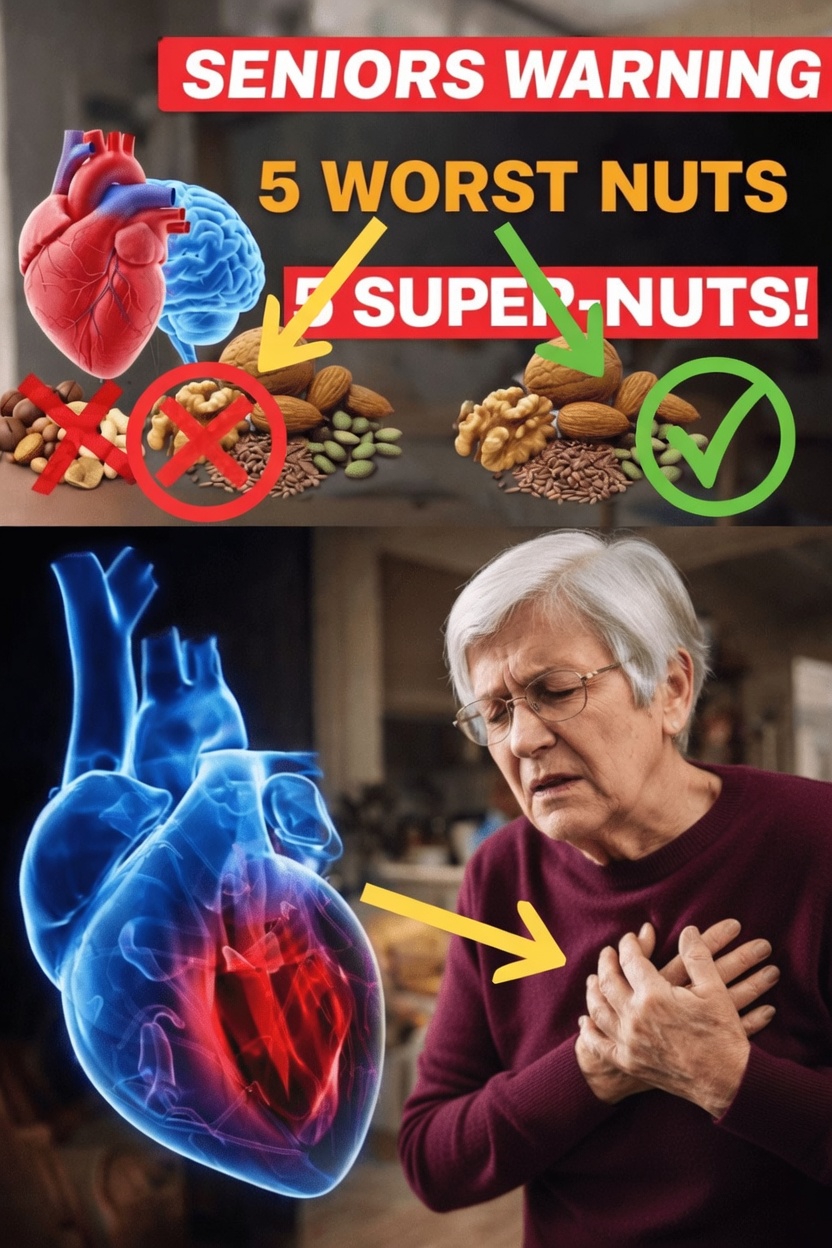 The 5 Nuts Seniors Should Think Twice About for Heart Health – And 5 Super-Nuts to Enjoy Daily