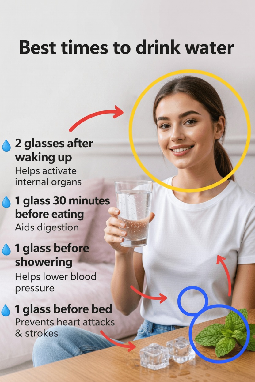 The Best Times to Drink Water for Better Daily Hydration and Wellness