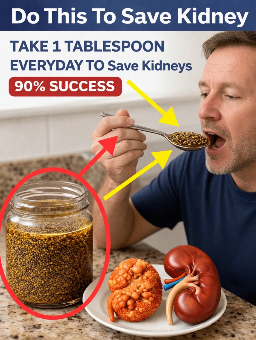 Discover This Easy Daily Tablespoon Habit Using Flaxseeds and Honey for Kidney Health Support