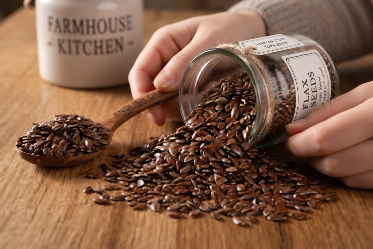 Discover This Easy Daily Tablespoon Habit Using Flaxseeds and Honey for Kidney Health Support