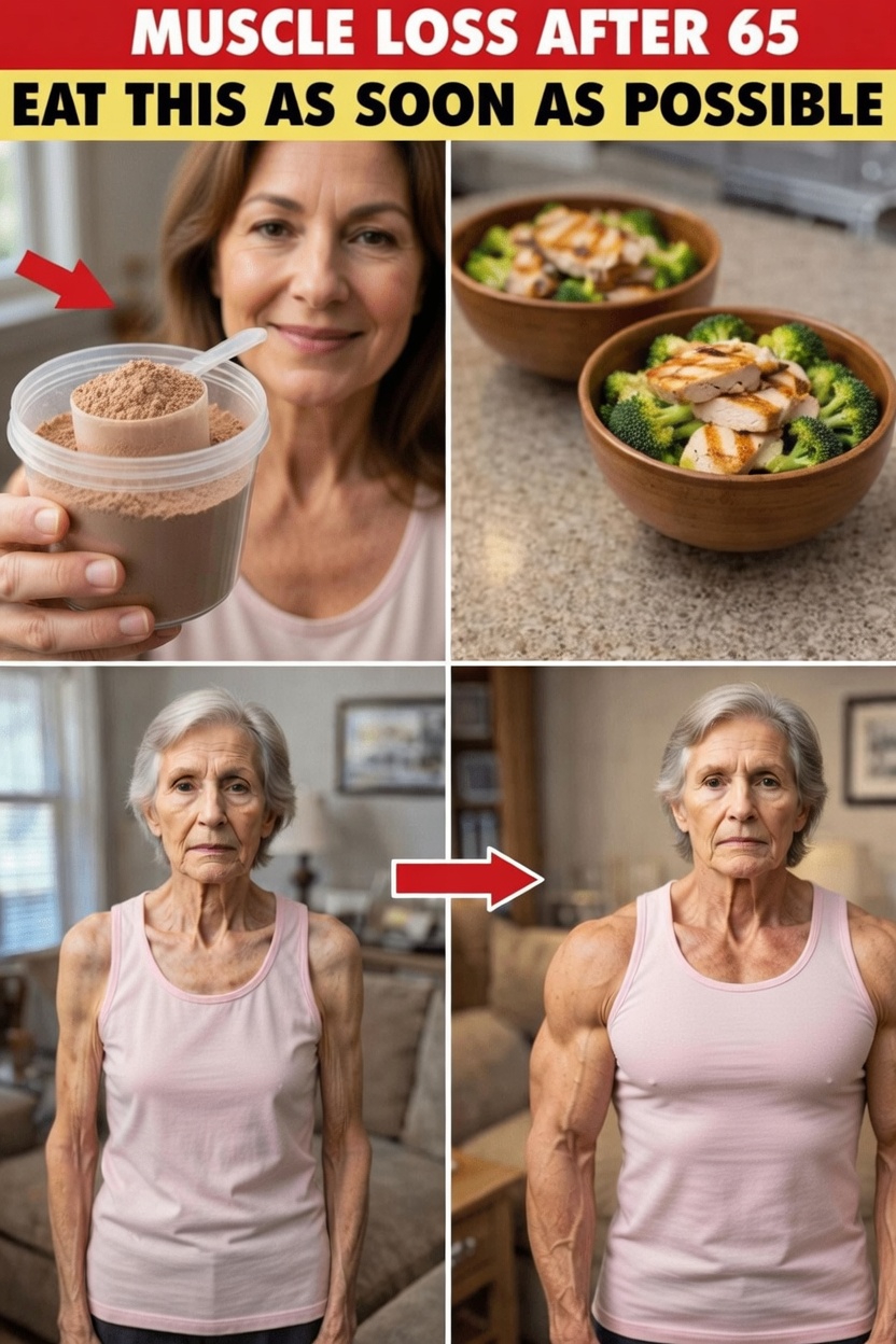 Build Muscle After 60: Your Muscles Are Disappearing Without This One Food in Your Diet