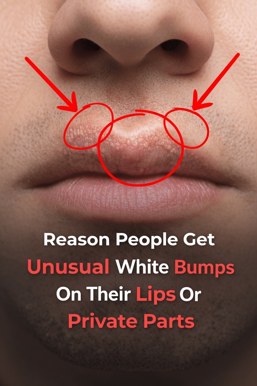 Why Do People Notice Unusual Small White Bumps on Their Lips or Private Parts A Simple Guide