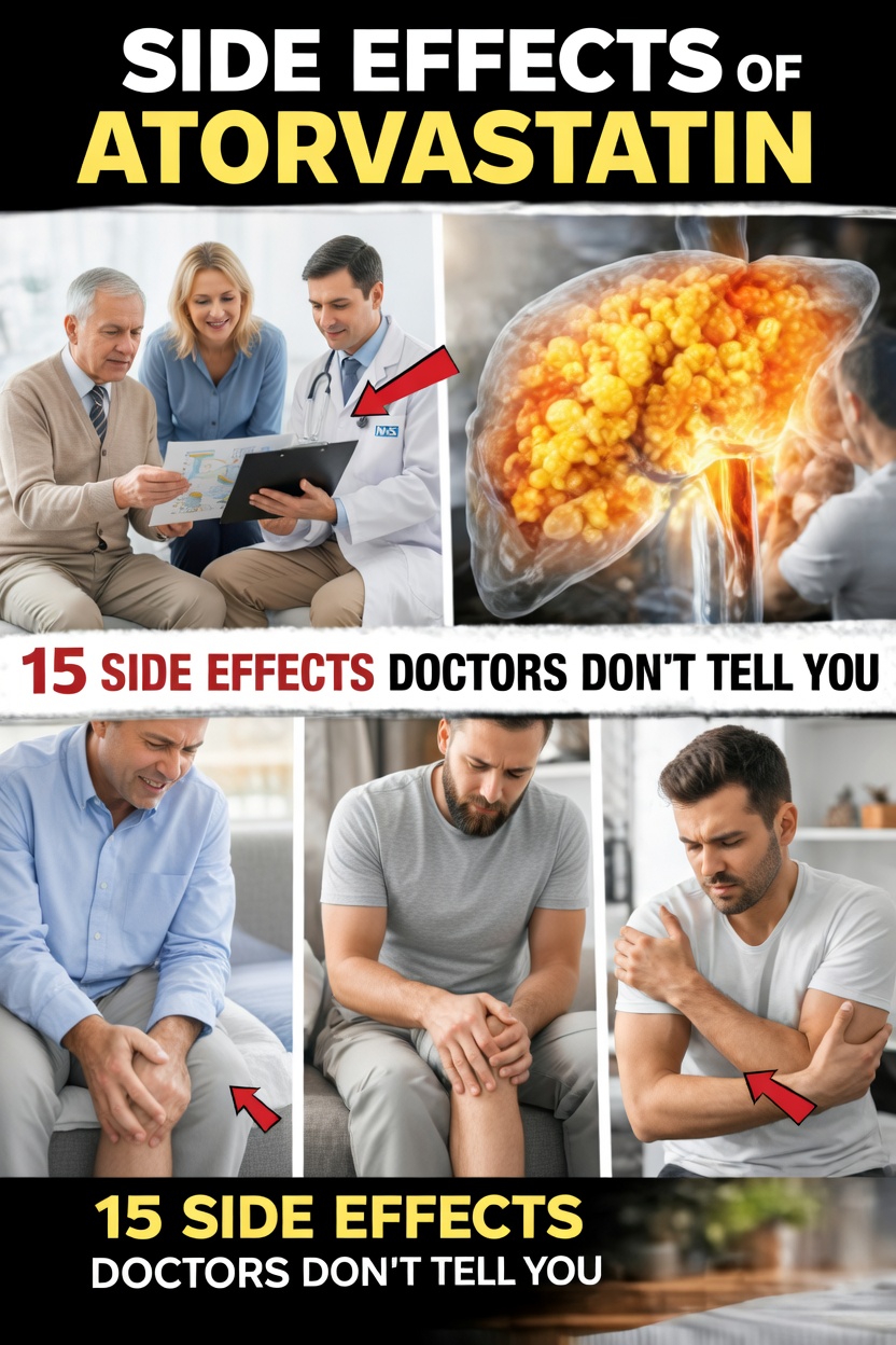 Are You Experiencing Unusual Symptoms While Taking Atorvastatin? 15 Lesser-Known Side Effects to Watch For