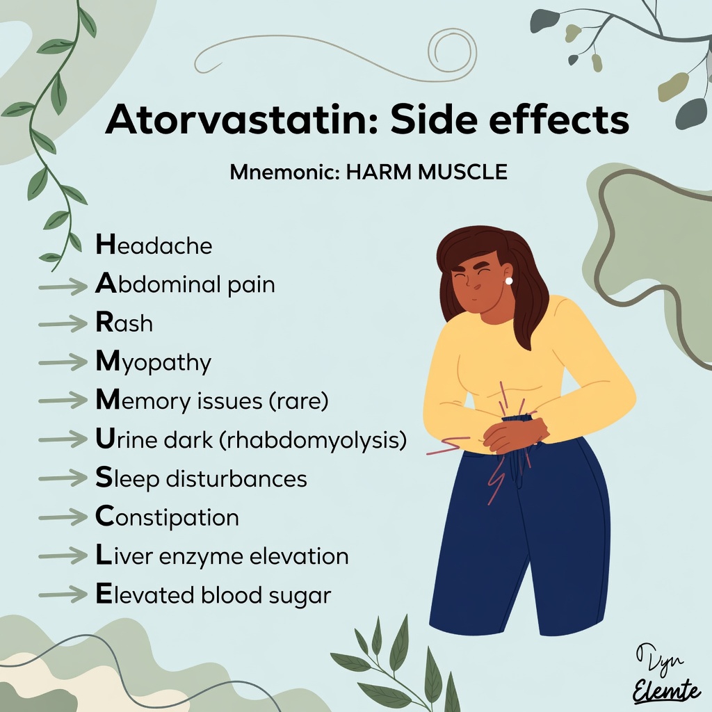 Are You Experiencing Unusual Symptoms While Taking Atorvastatin? 15 Lesser-Known Side Effects to Watch For