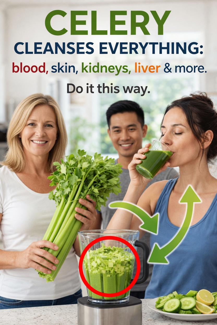 Is Celery Juice a Simple Way to Support Your Body’s Natural Wellness? Discover the Facts and How to Try It