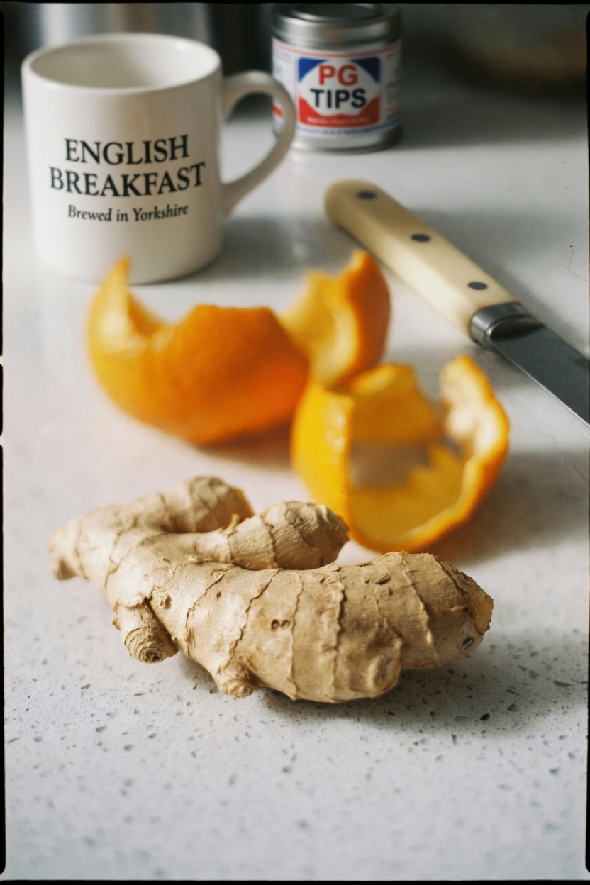 Simple Everyday Ginger and Orange Drink Recipe to Support Your Kidney, Liver, and Lung Health Naturally