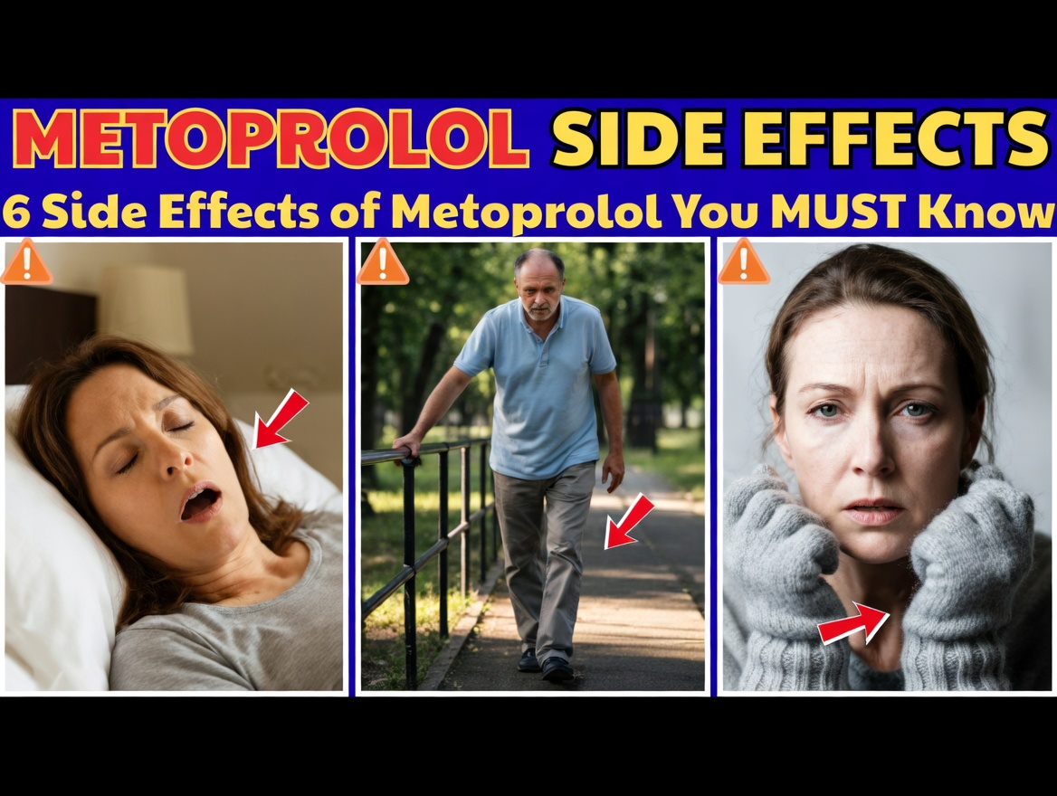 What Are the 10 Common Side Effects of Taking Metoprolol and How to Manage Them Properly in Your Routine