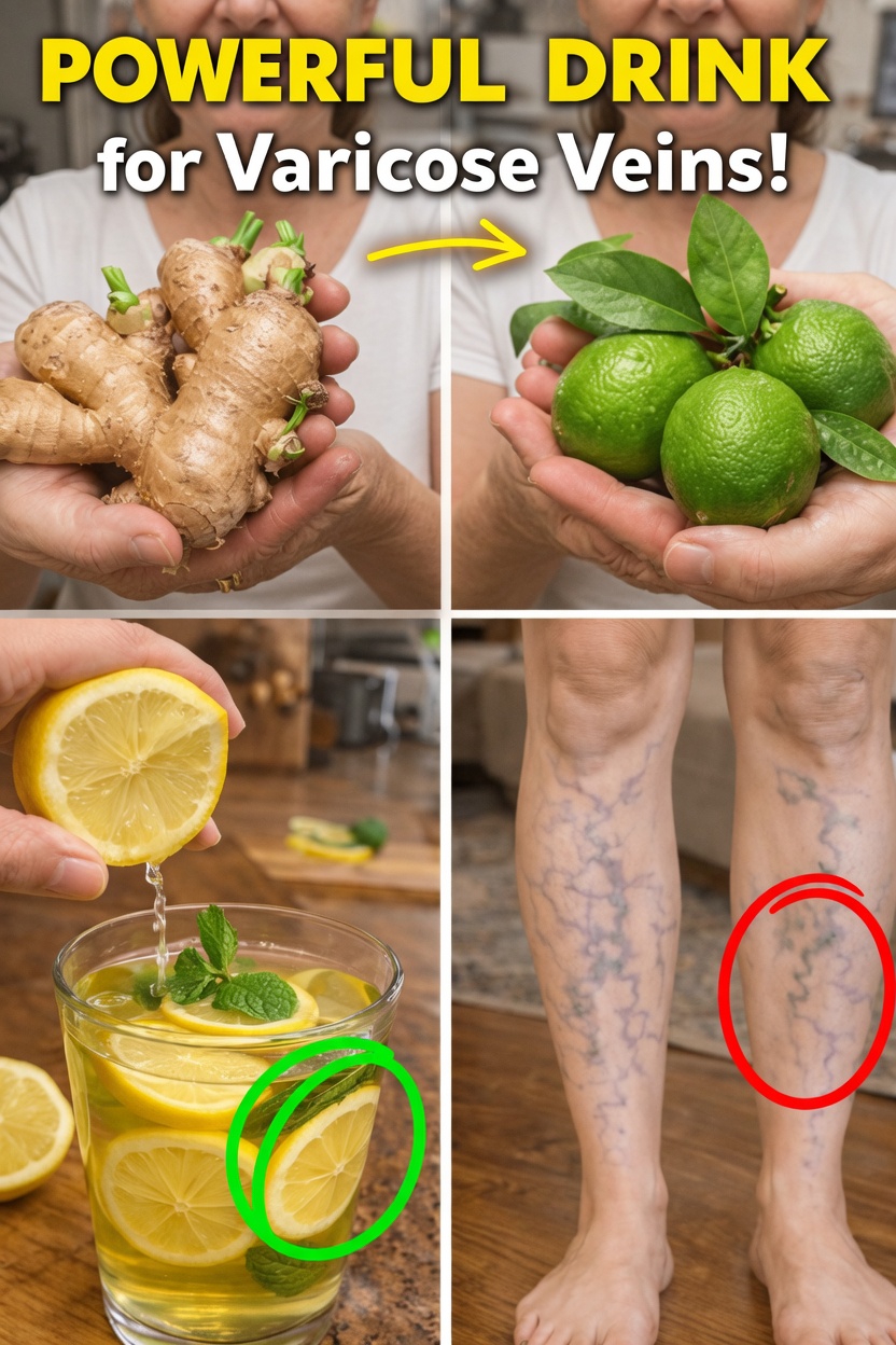 A Simple Homemade Ginger Lemon Mint Drink: What You Need to Know for Heart-Healthy Habits