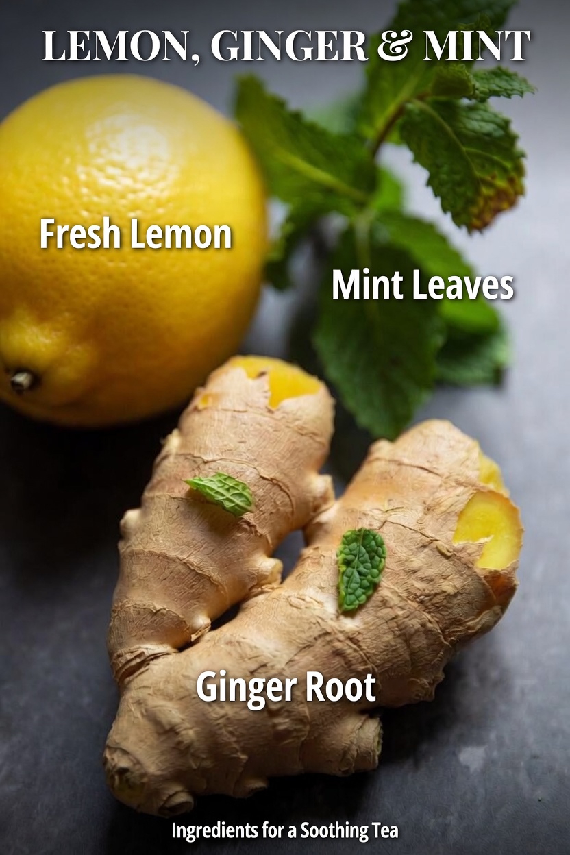 A Simple Homemade Ginger Lemon Mint Drink: What You Need to Know for Heart-Healthy Habits