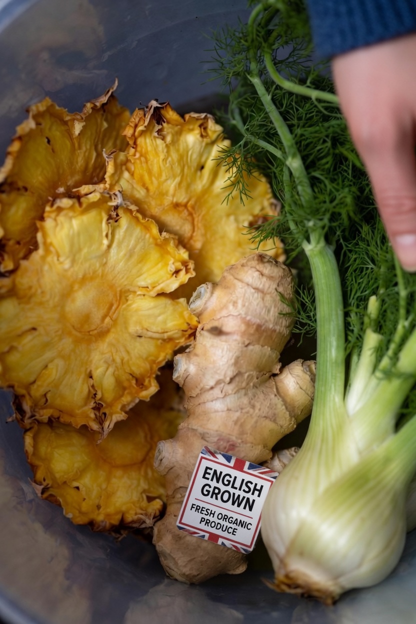 Discover a Simple Nighttime Drink Recipe Using Pineapple, Ginger, and Fennel for Kidney Health Support