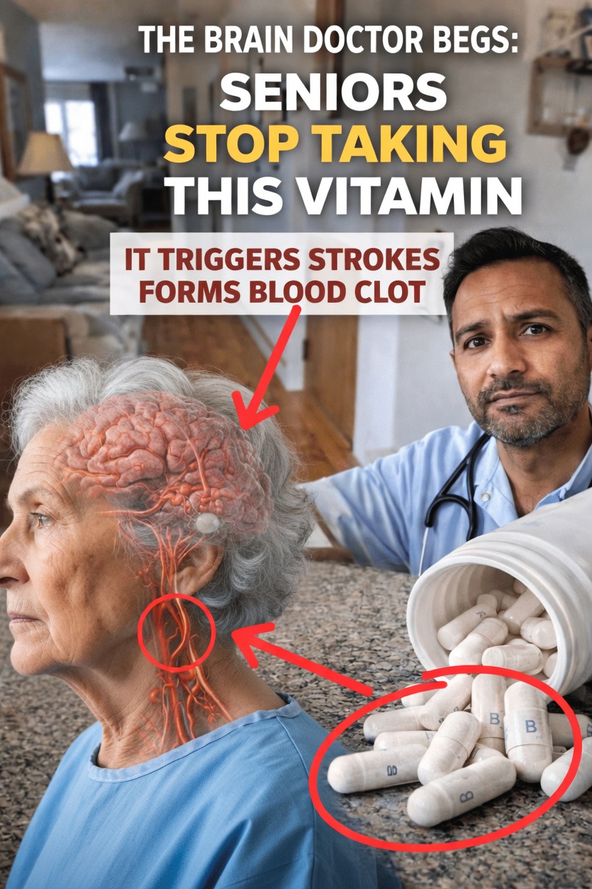 As a BRAIN Doctor, I’m SHOCKED THIS Vitamin Raises Stroke Risk Overnight Senior Health