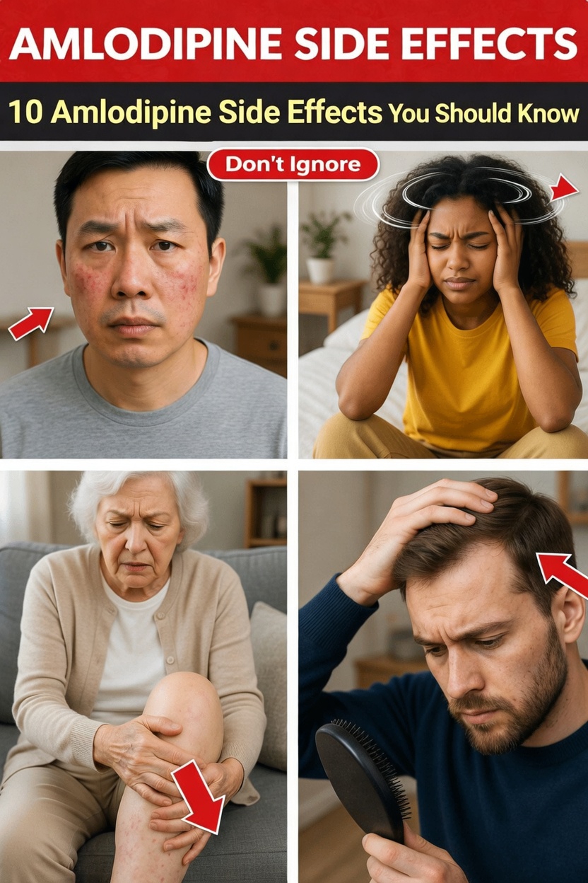 What Are the Top 10 Side Effects of Amlodipine and How Can You Manage Them Daily?