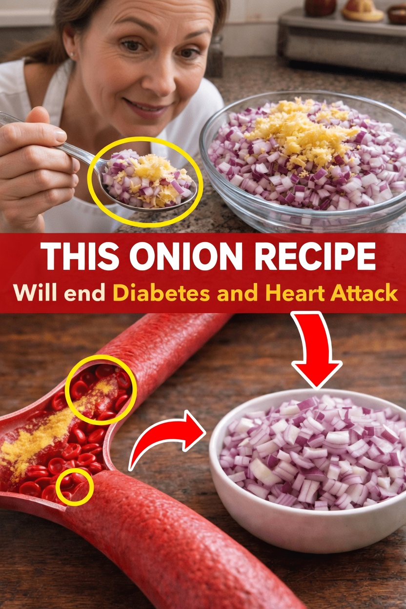 The Powerful Potential of Red Onion and Ginger in Supporting Healthy Blood Sugar and Heart Wellness