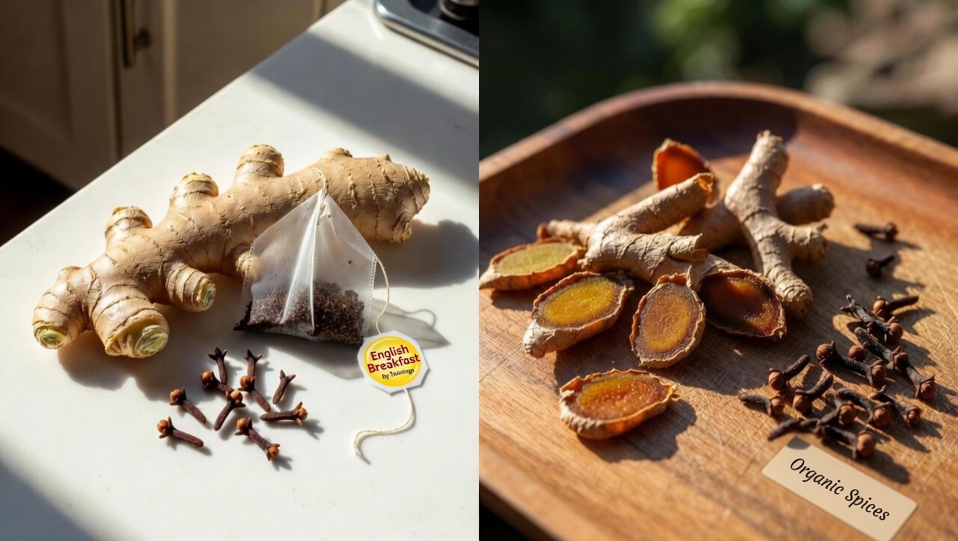 A Simple Way to Enjoy Ginger, Cloves, and Black Tea in Your Daily Routine