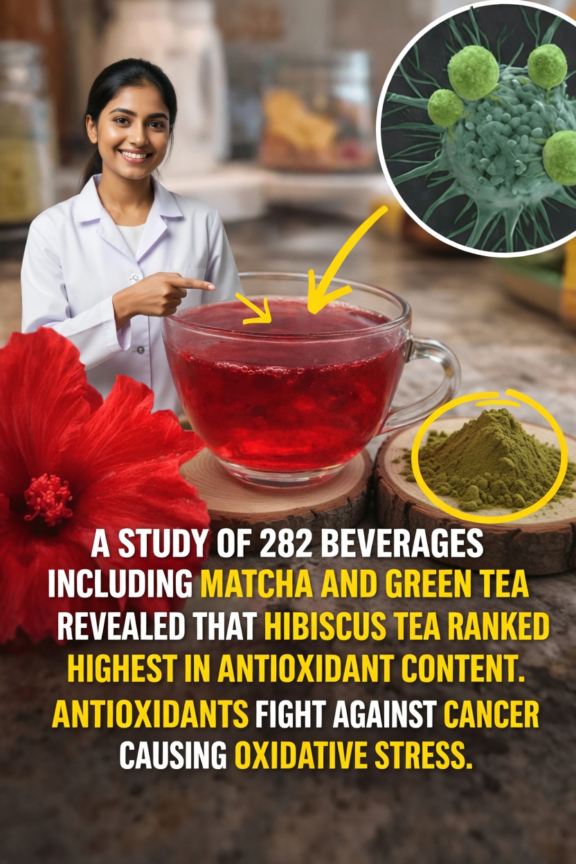 A Surprising Discovery: Why Hibiscus Tea Tops the List in a Study of 282 Beverages for Antioxidant Content
