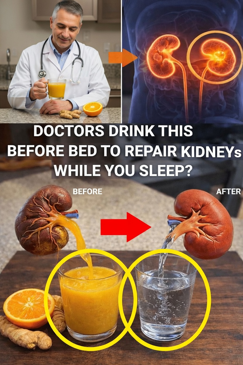 Discover 4 Bedtime Drinks That May Help Support Your Kidney Function Naturally While You Sleep