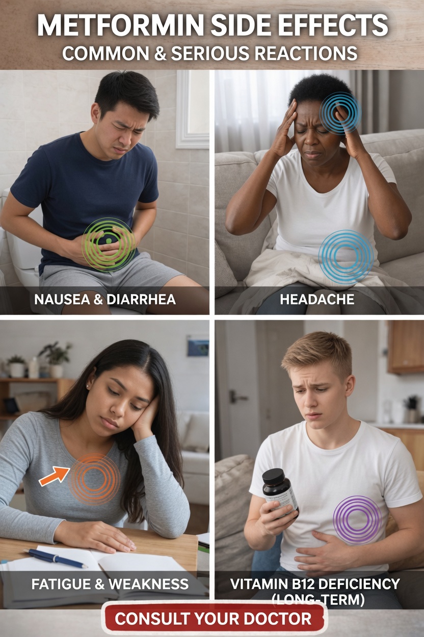 What Are the Common and Serious Side Effects of Metformin You Should Know About?