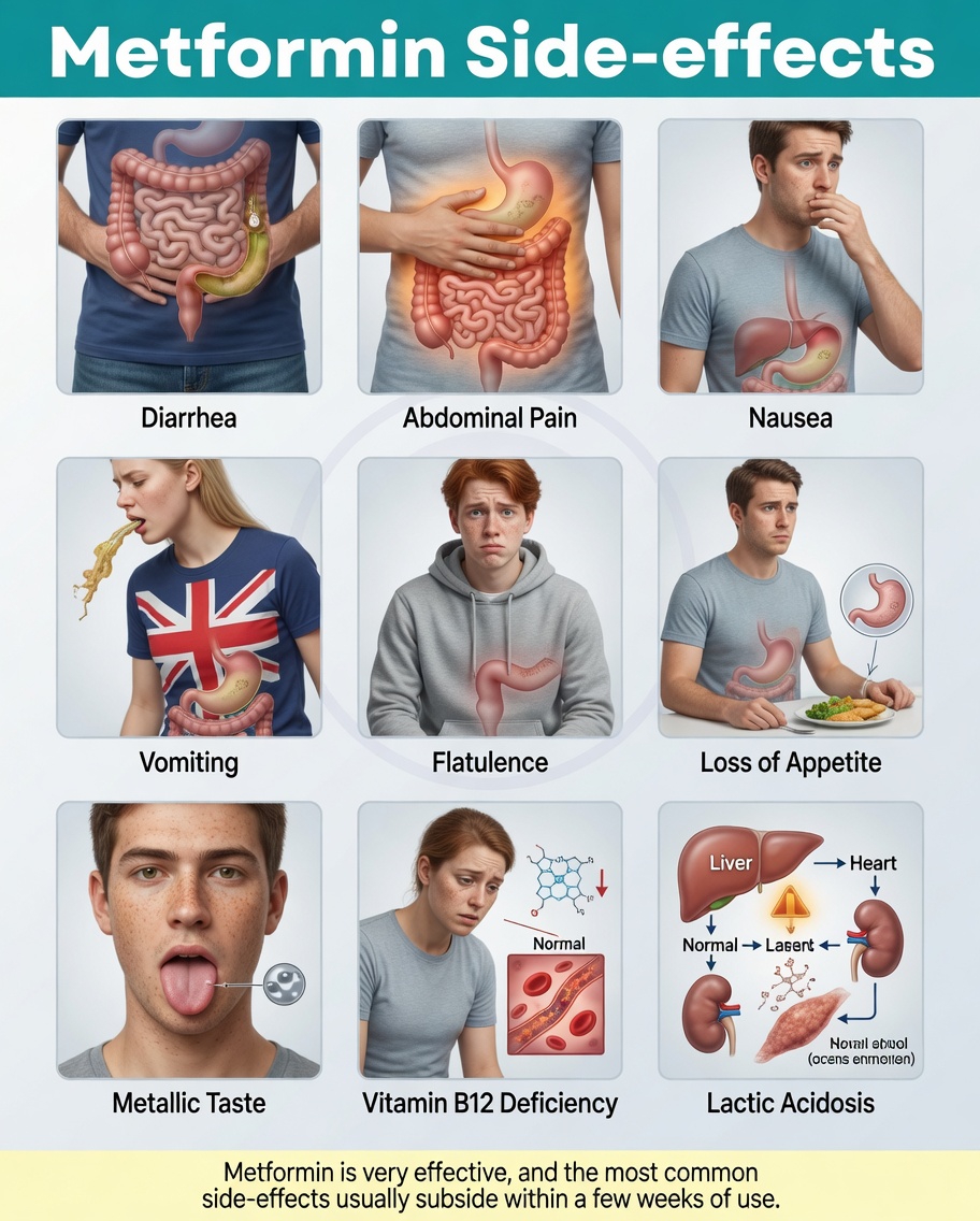 What Are the Common and Serious Side Effects of Metformin You Should Know About?