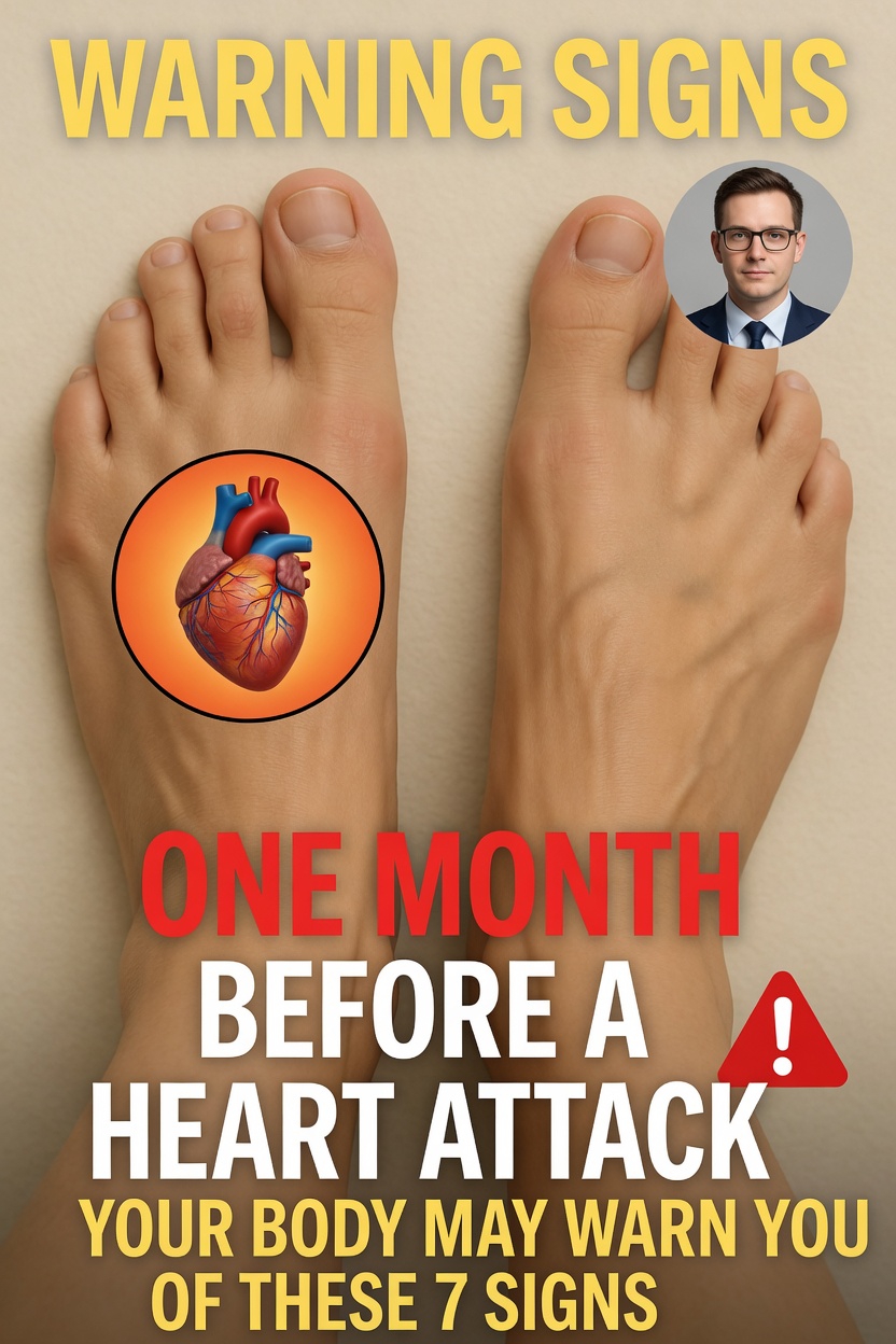 7 Key Warning Signs Your Body May Be Sending You Weeks Before a Heart Attack