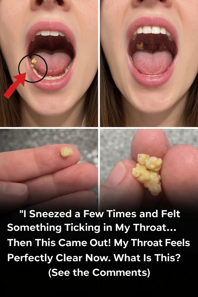 What Is That Small Lump That Came Out of Your Throat After Sneezing? Understanding Tonsil Stones